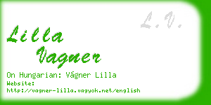 lilla vagner business card