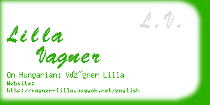 lilla vagner business card